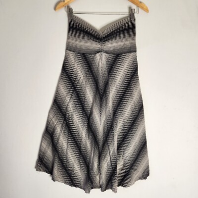 Patagonia Organic Convertible Halter Dress Skirt Women's S Black