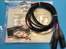 Rega Incognito (Cardas) Neutrik XLR Plugs Rewire Kit For Rega/ J.A.Michell Moth 