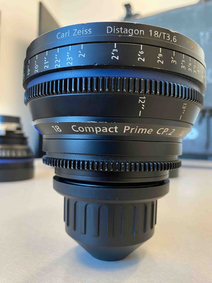 Zeiss CP.2 Lens Set 18 21 25 28 35 50 85 135mm. PL and EF Mounts