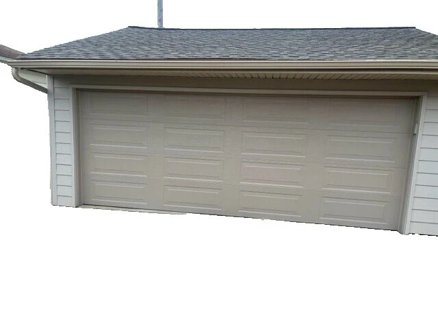 Puertas de garaje seccional una sola puerta de aluminio