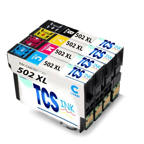 4 cartouches encre pour Epson WorkForce WF2860, WF2860DWF, WF2865DWF