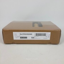 IKEA STOCKSUND Legs For Armchair/Sofas Light Brown 4 Pack Natural Beech Wood New