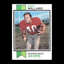 Ken Willard 1973 Topps San Francisco 49ers #387 R311G