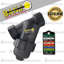 Genuine Banjo LS075-40 3/4" x 3/4" Y Line Strainer 40 Mesh | Bonus Mesh Keychain