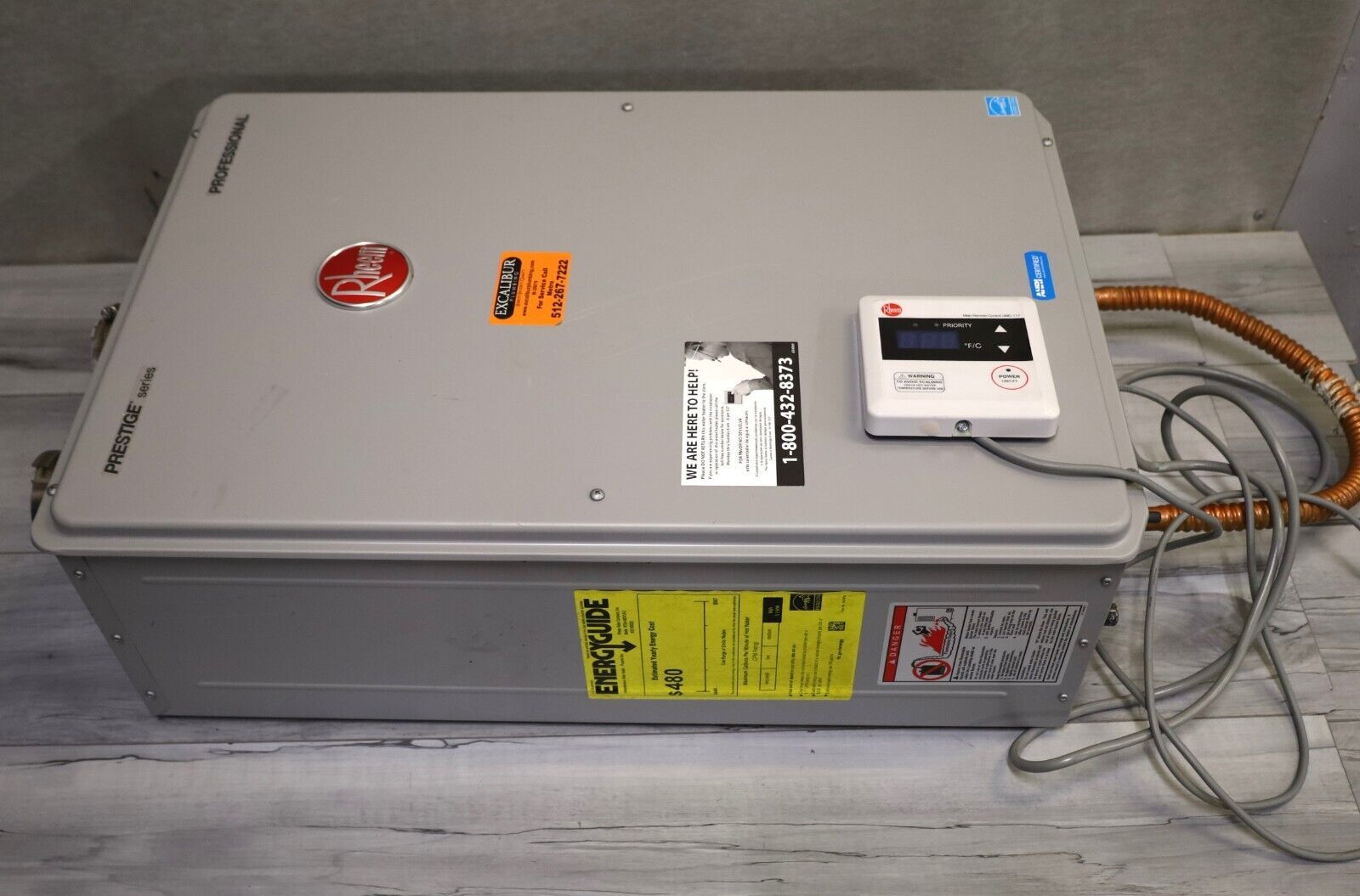 Rheem RTGH-95DVLP-2 Tankless Water Heater LOCAL PICKUP ONLY, AUSTIN TX |  eBay