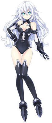 Black Heart Hyperdimension Neptunia Weatherproof Anime Sticker 6'' Car Decal