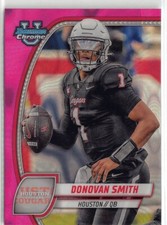 2024 Bowman Chrome University Donovan Smith Pink Lava Refractor Houston #67