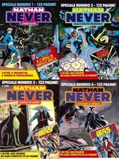 Lotto Stock 4 NATHAN NEVER Speciale Numero 1 2 3 4 Fantascienza Bonelli