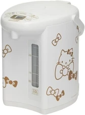 Zojirushi CD-WCC30KTWA Micom Water Boiler & Warmer, Hello Kitty Collection,White