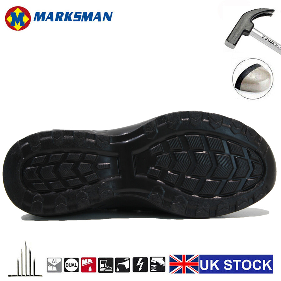 MENS SHOCK ABSORBING STEEL TOE CAP SAFETY WORK HIKER SHOES BOOTS TRAINERS SIZE eBay