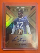 2018 Panini Gold Standard Golden Rookies Platinum John Kelly RC AUTO Rams 48/149