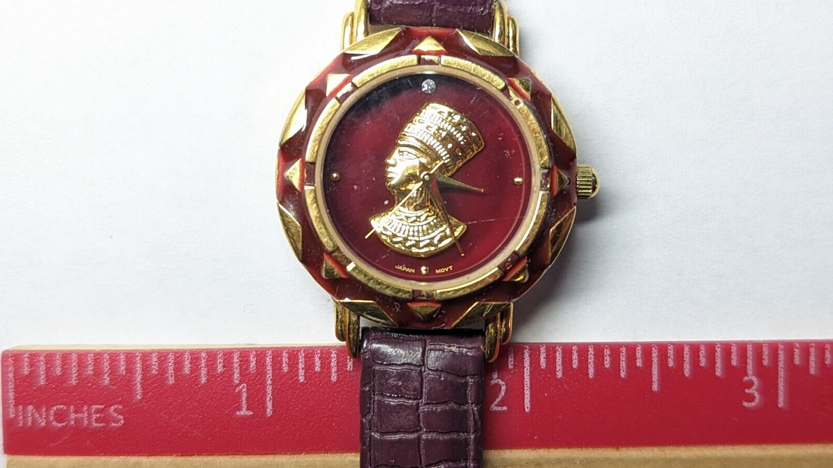 Vintage Avon Egyptian Queen Nefertiti Watch | eBay display picture 1