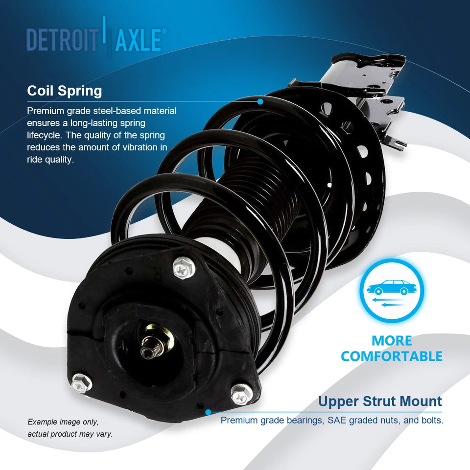 Kit de 10 barras de amarre delanteras y resorte + barras estabilizadoras para Nissan Rogue 2008-2012 Foto 4 de 4