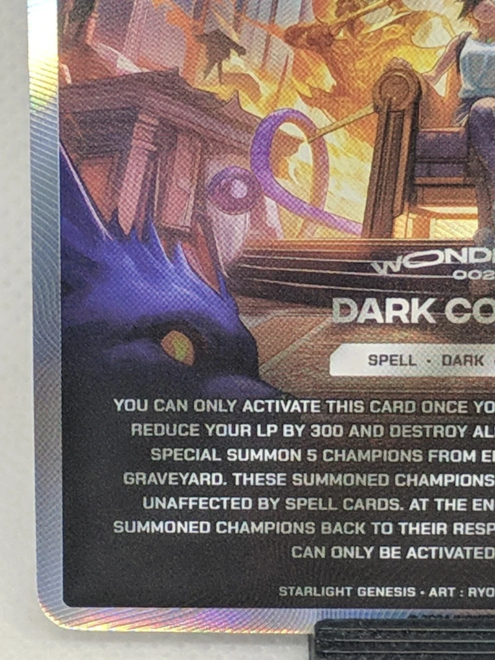 Wondrlnd Tcg Starlight Genesis Dark Council SR - Image 4 of 4