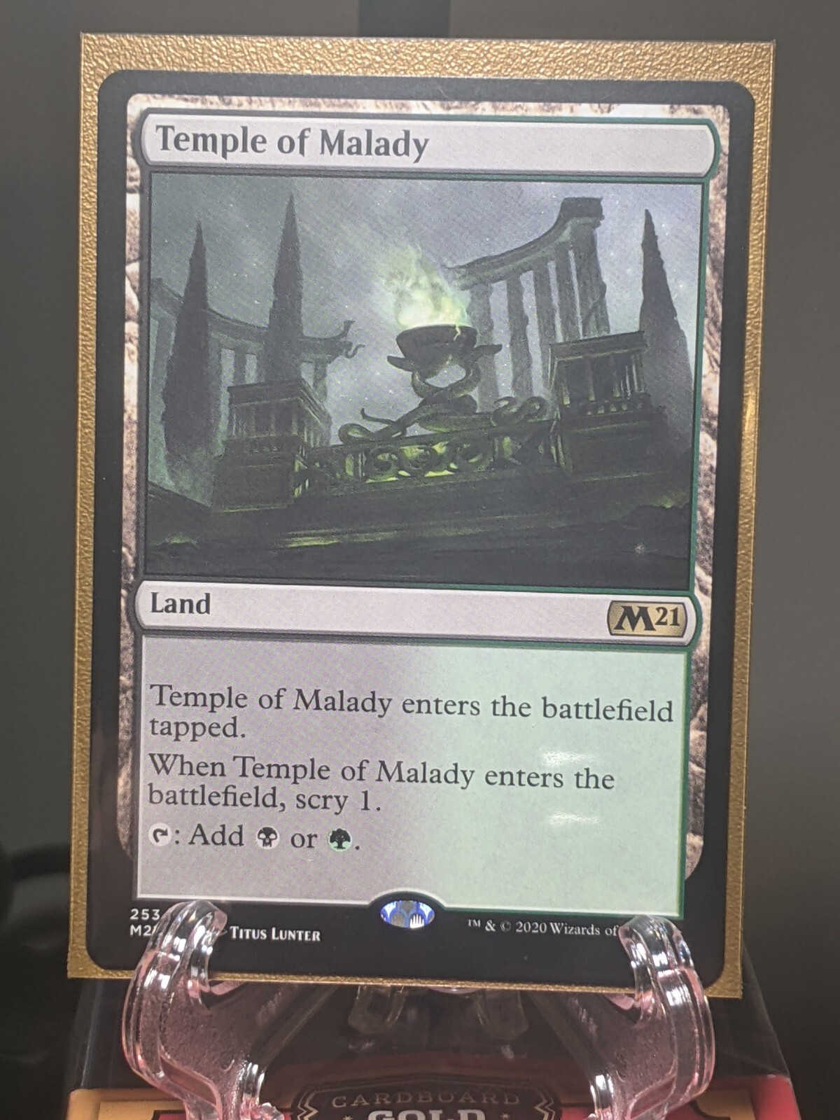 MTG Temple of Malady Core Set 2021 253/274 Regular Rare for sale online