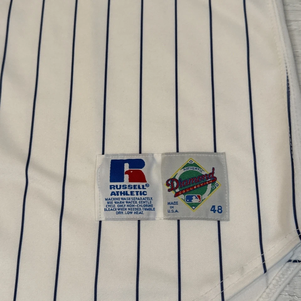 VTG Russell Athletic Diamond Collection Chicago Cubs Sammy Sosa #21 Jersey Sz 48 - Image 4 of 4