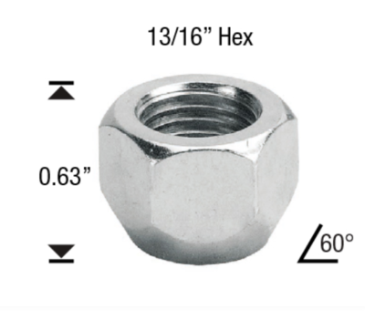 32-Pack Black 14x1.5 Open End Bulge Acorn Lug Nuts - Foto 9