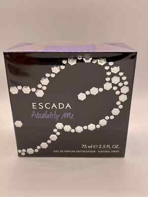 Escada ABSOLUTELY ME 2.5oz EDP for women.Factory SEALED(&1 surprise perfume free