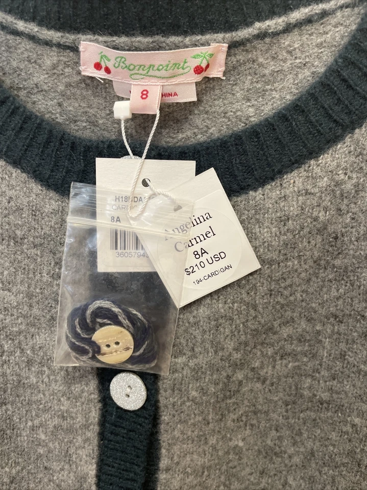 Suéter Bonpoint Niñas, 8 Años, 100% Lana Foto 4 de 4