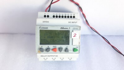 Crouzet 88970041 Millenium 3 CD12 Logic Controller 24vdc