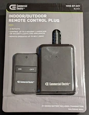 Commercial Electric Indoor/outdoor Wireless Remote Control 