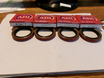 4 (FOUR) ABI 473677 OIL SEALS = $15.96= $3.99 EACH= FREE SHIPPING~CR 15820