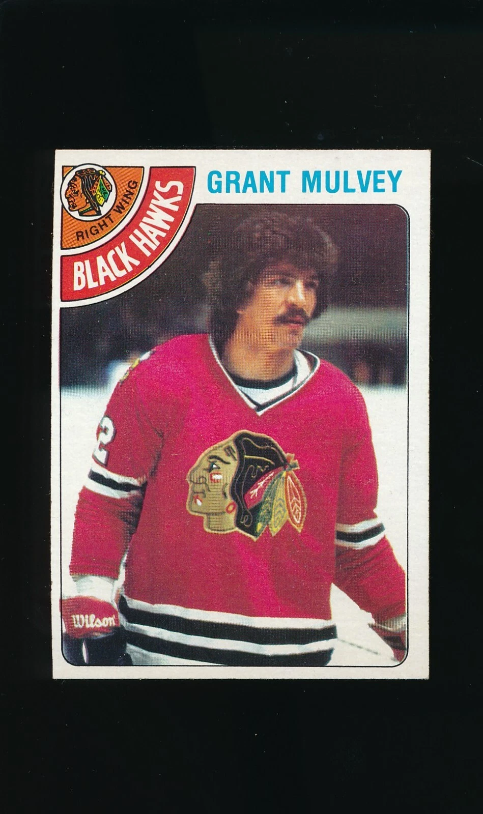 1978-79 Topps #261 Grant Mulvey * Right Wing * Chicago Black Hawks * EX-MT/NM *
