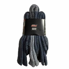 Dickies Men's Steel Toe Performance Thermal Wool Blend Crew Socks 6-12 3 Pk Blue