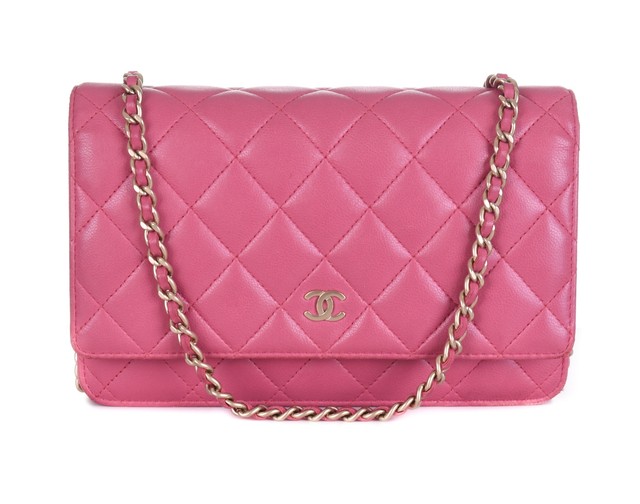 hot pink chanel bag