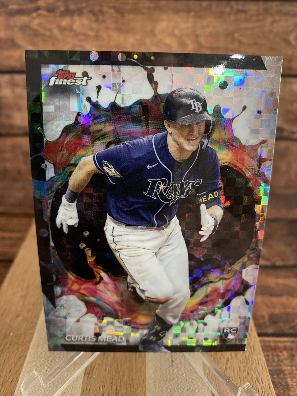 2024 Topps Finest Curtis Mead Rare #288 RC Checkerboard