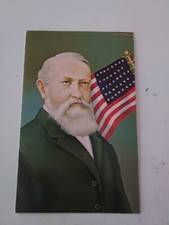 US Benjamin Harrison 23th President Postcard  , New