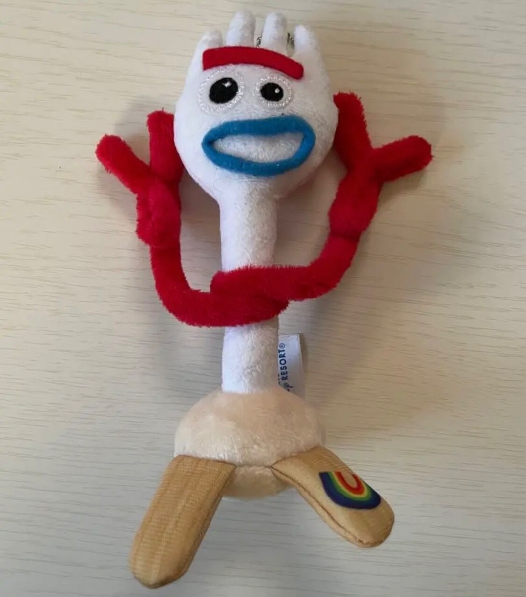 Tokyo Disneyland Resort Japan Toy Story 4 Forky Plush Clip