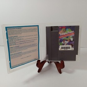 Dragon Power (Nintendo Entertainment System, 1988) NES Authentic With Hard Case