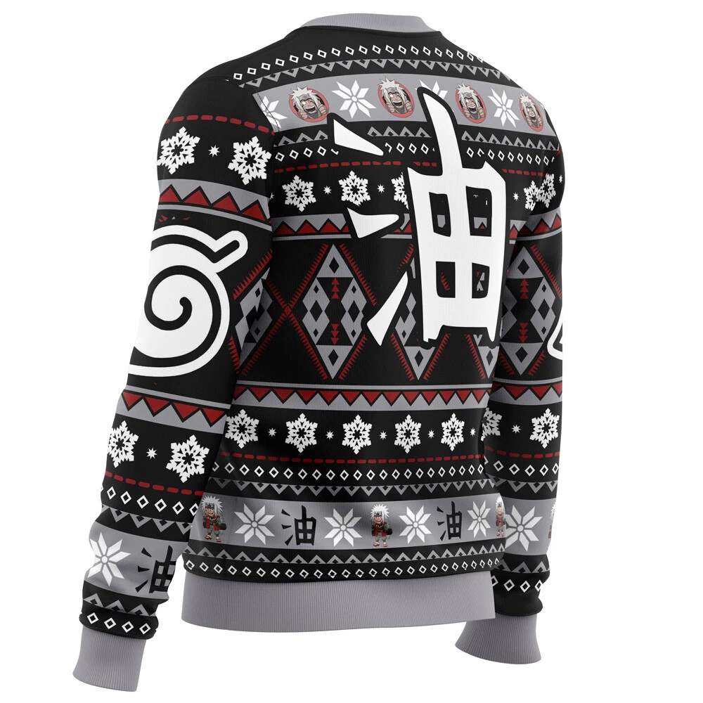 Christmas Jiraiya Narutoo Ugly Christmas Sweater