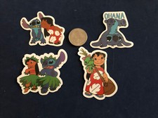 Disney Stickers - Lot of 4 - Stitch - New
