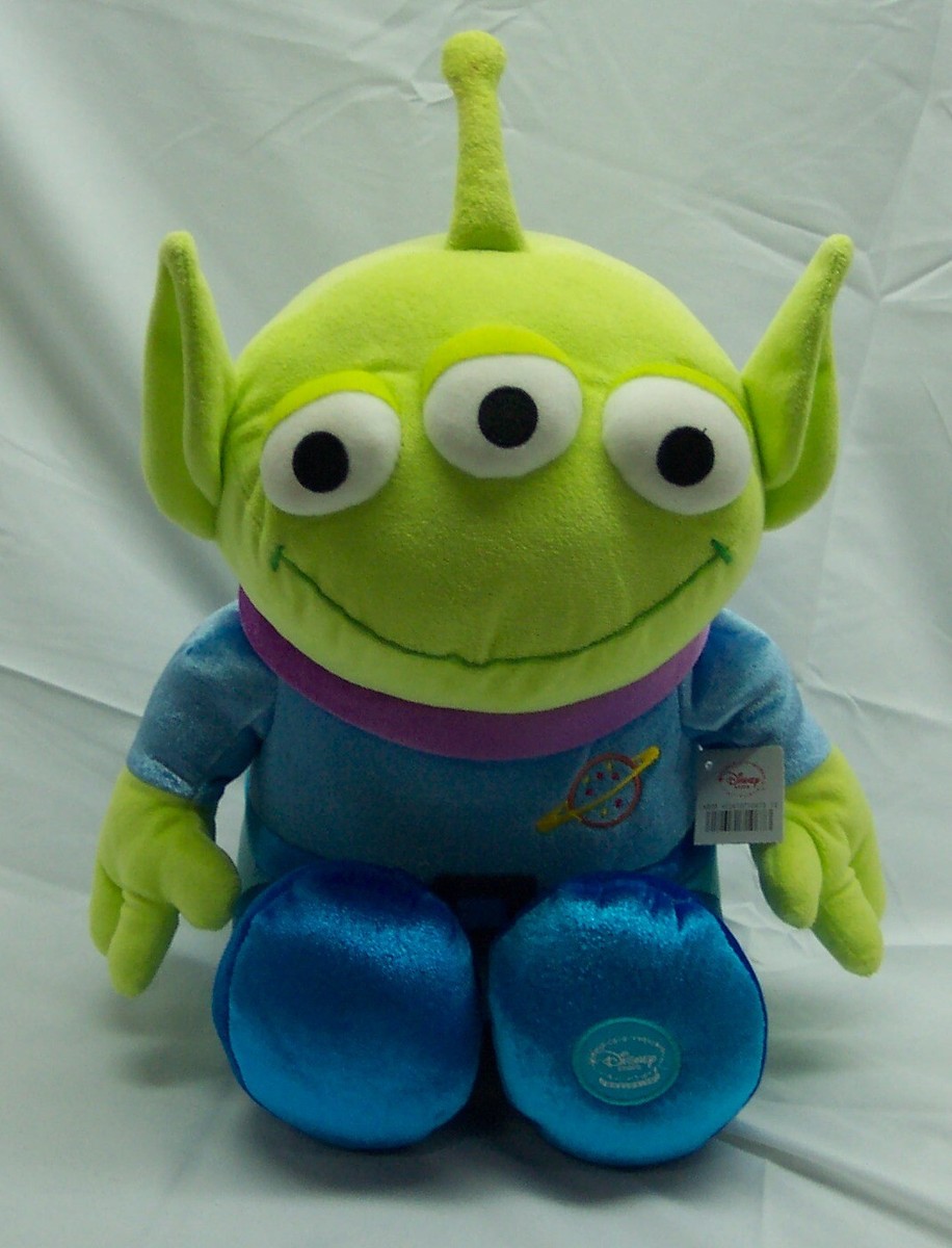 Walt Disney Store Toy Story CUTE GREEN ALIEN 14