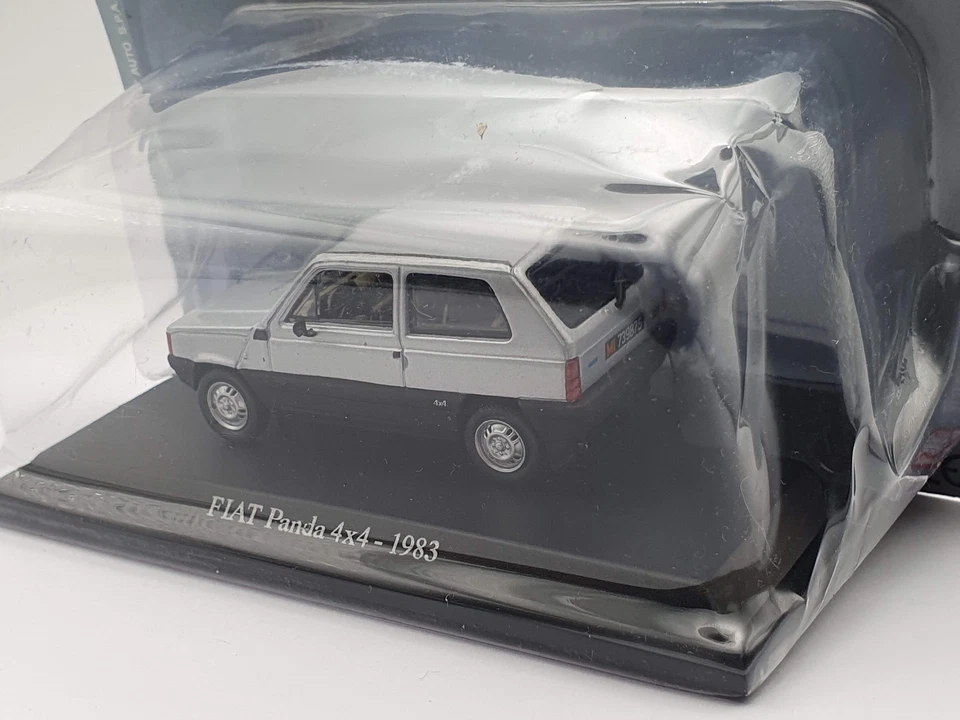 Fiat Panda 4x4 1983 Norev 1/43 Argento - Immagine 3 di 3
