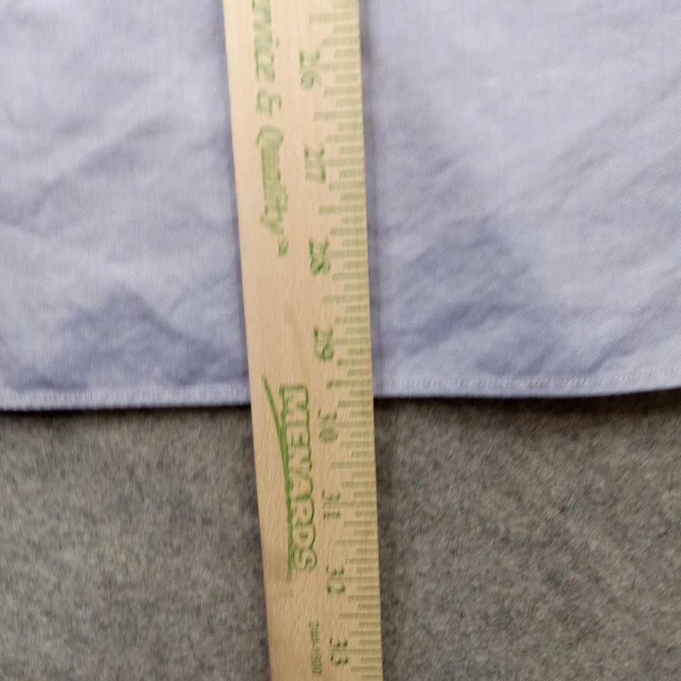 Paul Stuart Shirt Mens 16-33 Blue Long Sleeve Dress Button Front Spread Collar - Image 4 of 4