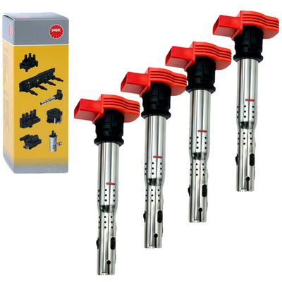 4Pcs NGK Zündspule 1.8 2.0 TSI FSI TFSI Für U5014 48041 06E905115G/A/B/C/D/E/F