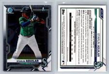 2021 Bowman Chrome #BCP-249 Starlin Aguilar Prospects