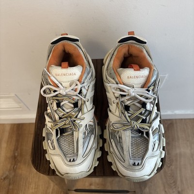 Balenciaga Track Sneakers Orange White Size 44 | eBay