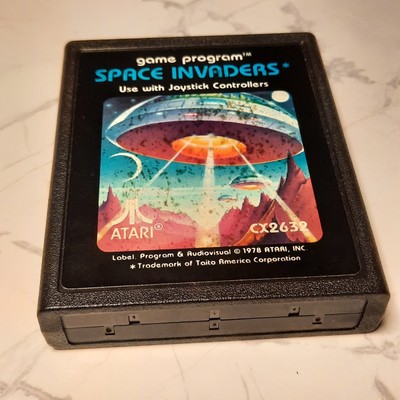 Notice/Manuel/Mode d'emploi Space Invaders Atari 2600 CX2632