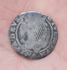 James I Irish Sixpence.