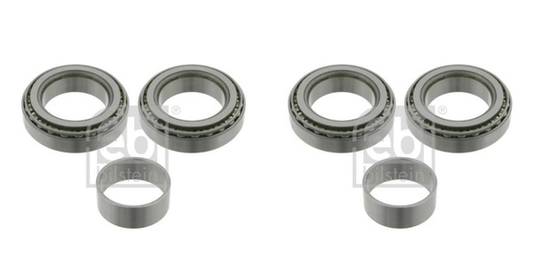 Febi Bilstein 2X Radnabe Radlagersatz Hinten FüR Ford Transit Custom Kasten-image