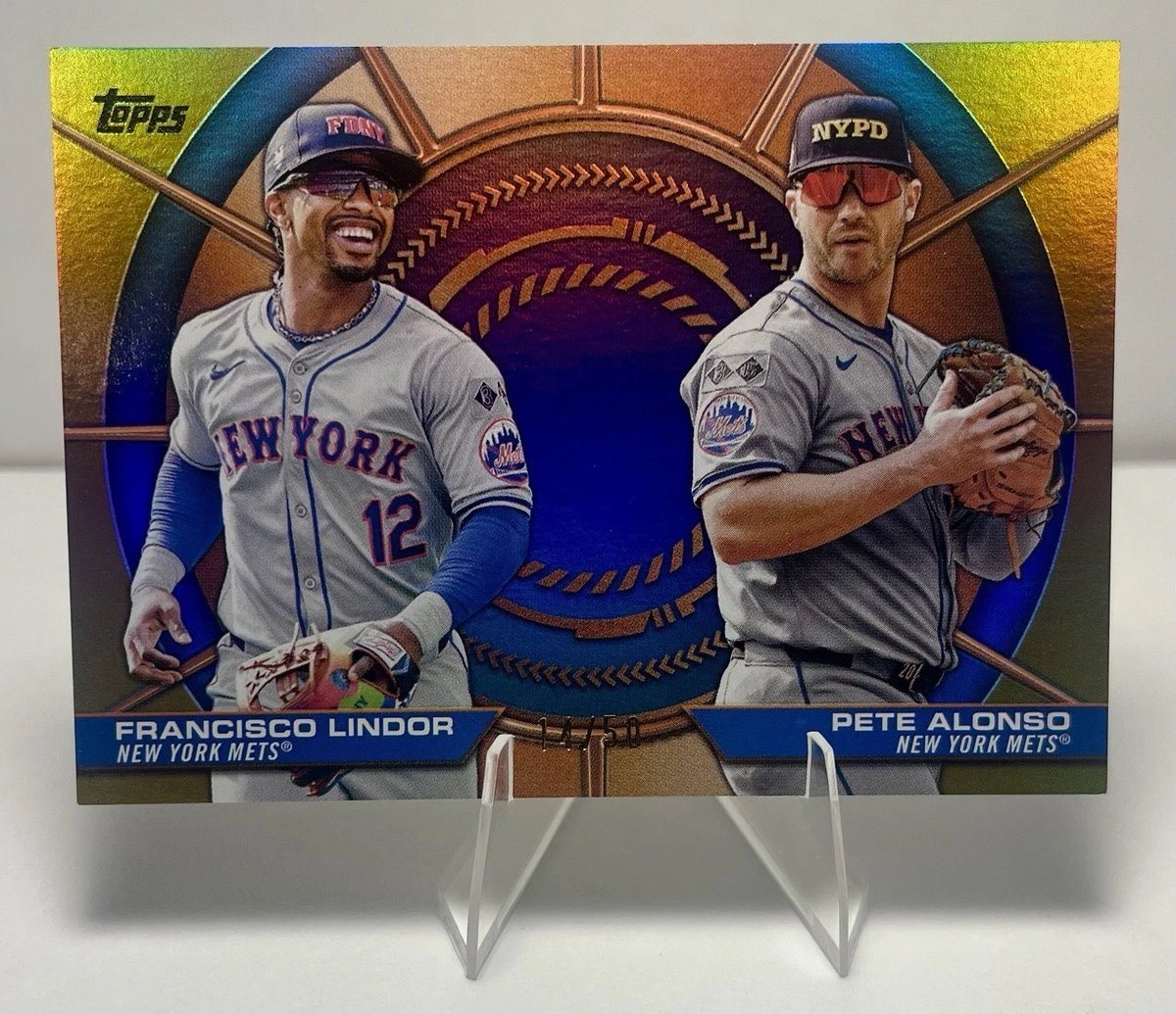 topps now コーリー・シーガー&フランシスコ・リンドーア ラスト