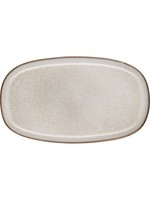 Ovale Servierplatte Saisons 31 X 18 Cm Aus Steinzeug GläNzend
