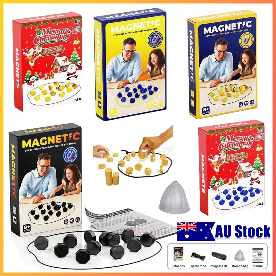 Upgraded Magnetic Stones Game Interactive Magnet Board Strategy Game for FamiGD - image 4 of 4