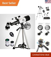 Telescope, 70mm Aperture 400mm AZ Mount Refracting Replacement