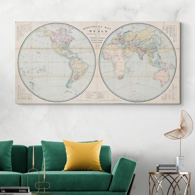 1838 Protestant Missionary Map   Global Missions, Religious Reach & Influence