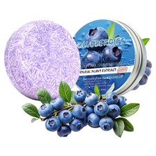 Handmade Blueberry Shampoo Conditioner Bundle for Hair Loss Scalp Health